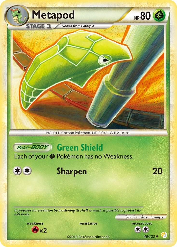 Metapod #46 Pokemon HeartGold & SoulSilver