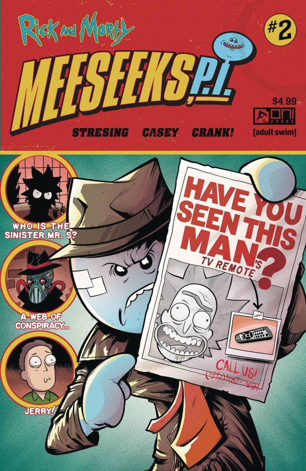 Rick and Morty: Meeseeks P.I. #2 (2023) Comic Books Rick And Morty: Meeseeks P.I