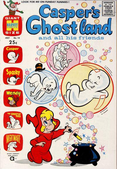 Casper's Ghostland #10 (1961) Comic Books Casper's Ghostland