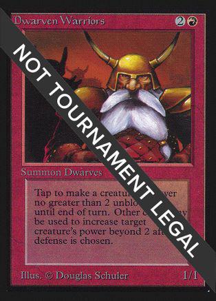 Dwarven Warriors #144 Magic Collector's Edition