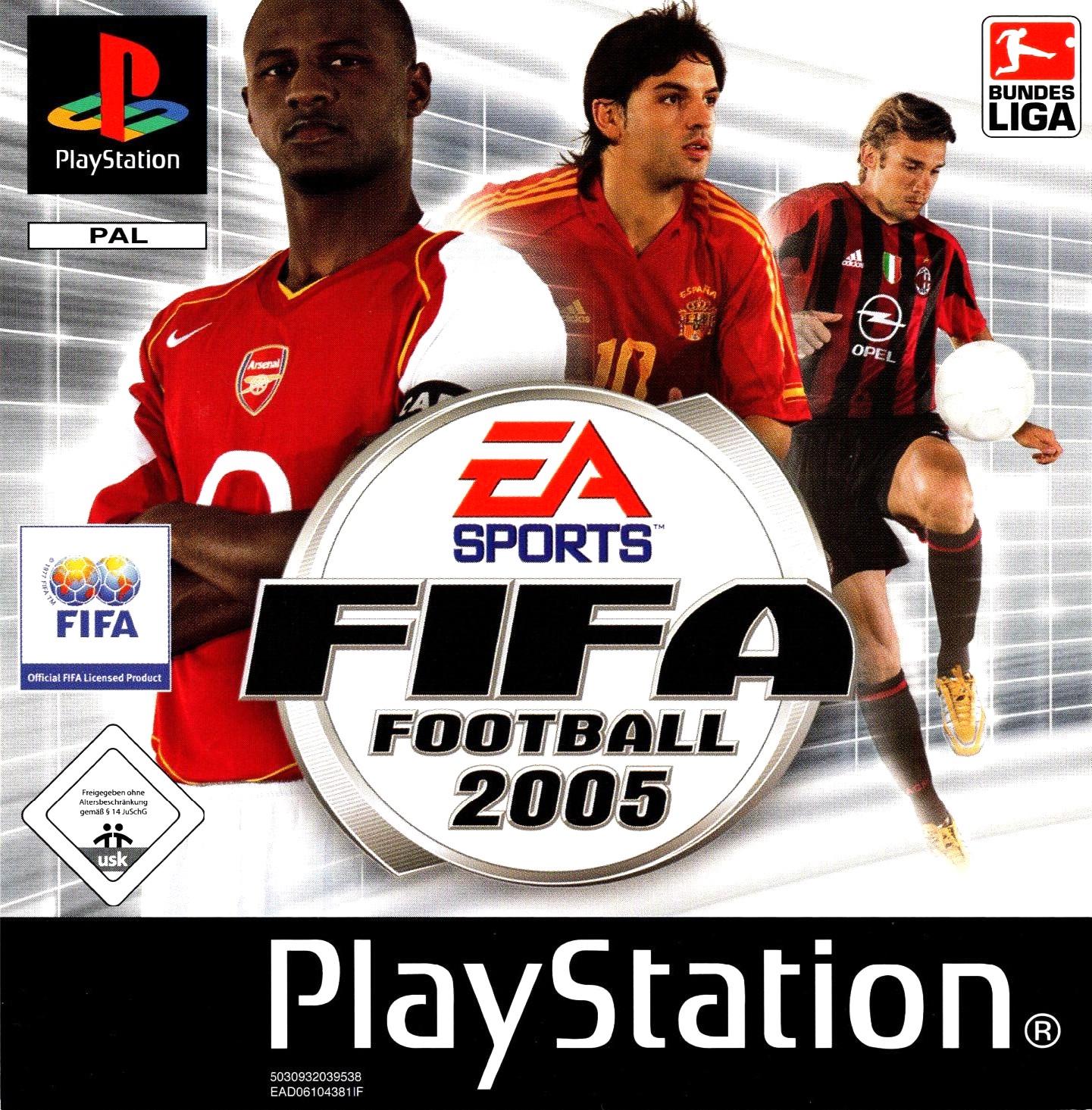 FIFA Football 2005 PAL Playstation