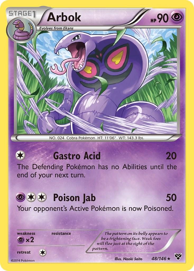 Arbok #48 Pokemon XY
