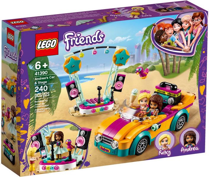Andrea's Car & Stage #41390 LEGO Friends