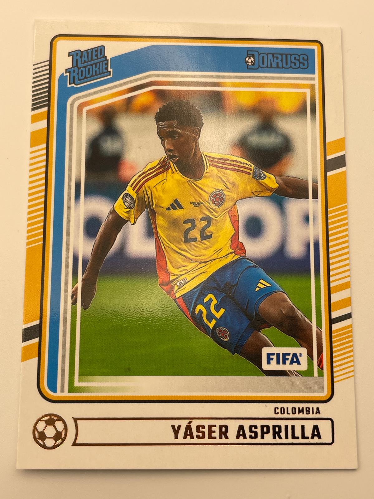 Yaser Asprilla #177 Soccer Cards 2024 Panini Donruss