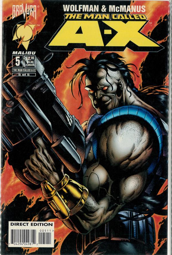 The Man Called A-X #5 (1995) Comic Books The Man Called A-X