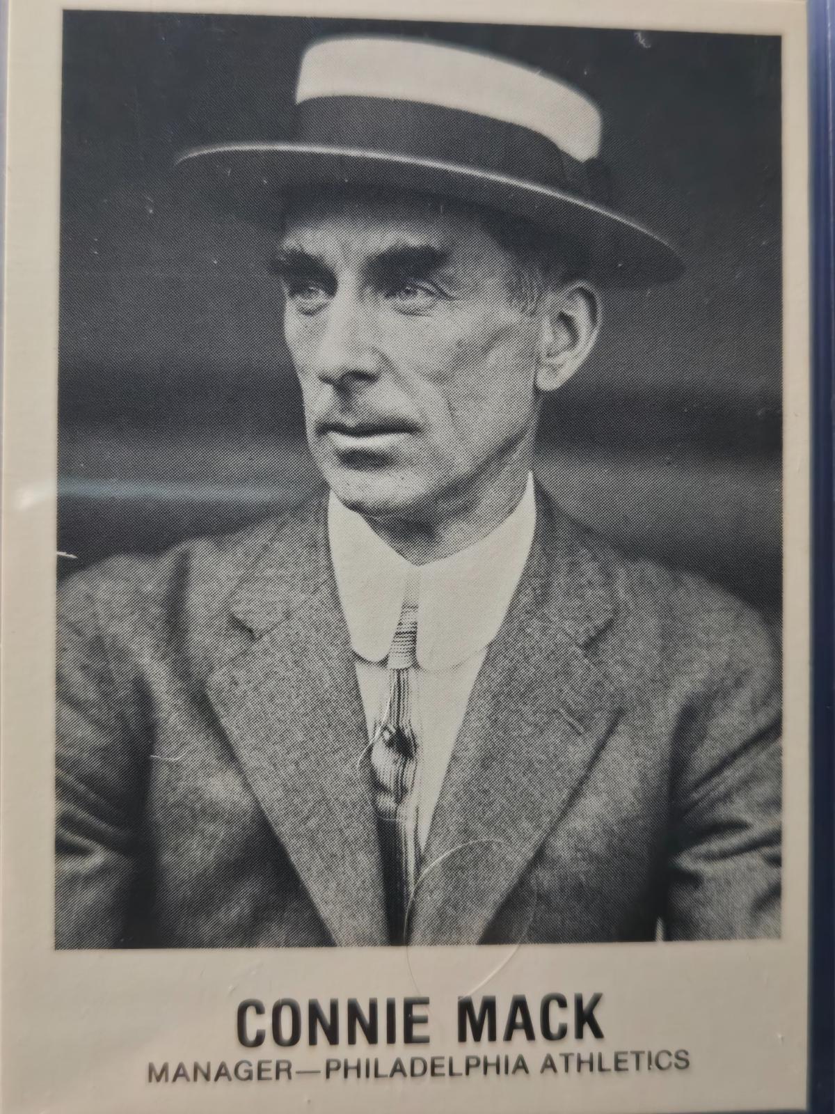 CONNIE MACK #145 Baseball Cards 1981 TCMA Renata Galasso