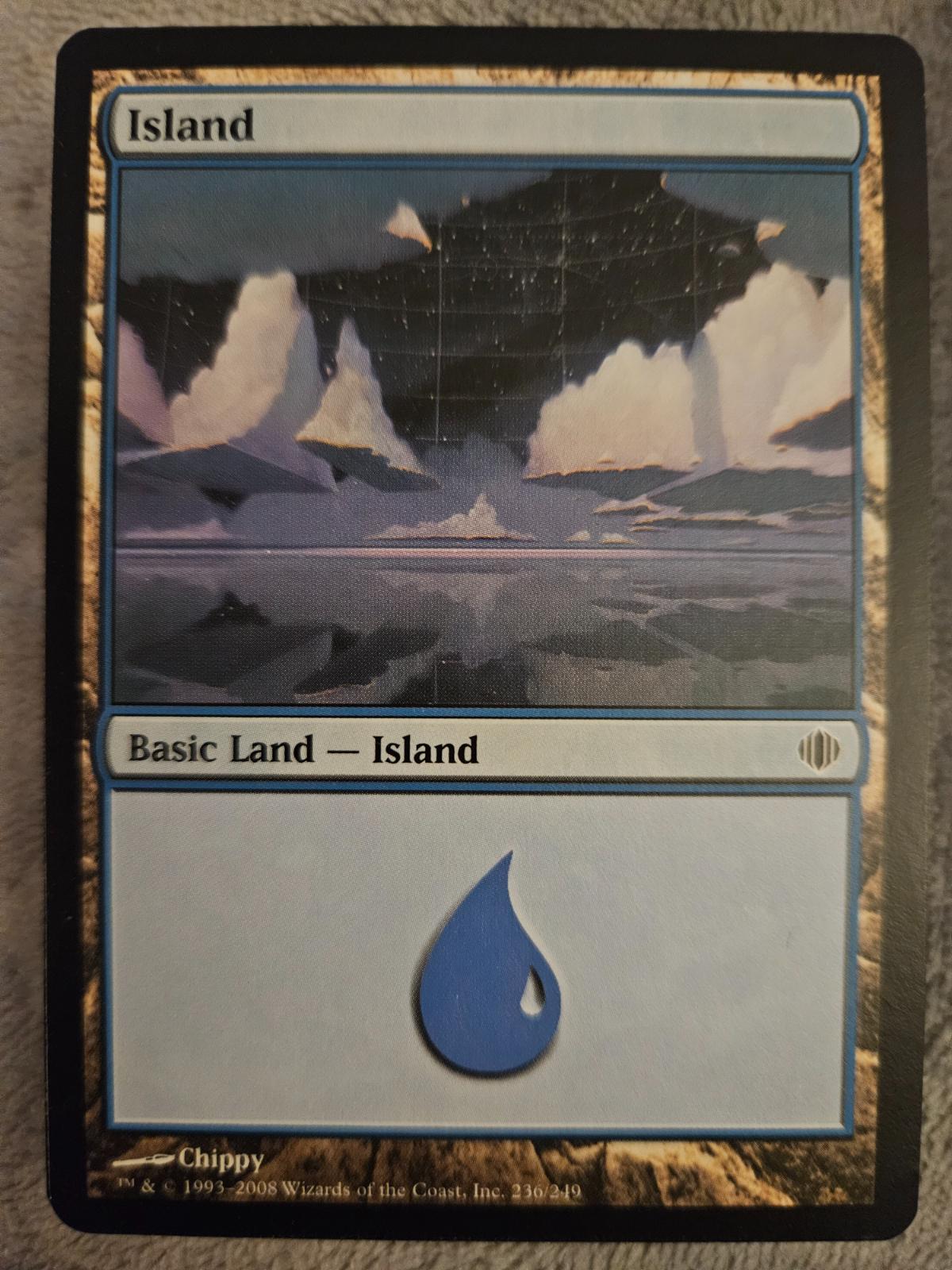 Island #236 Magic Shards of Alara