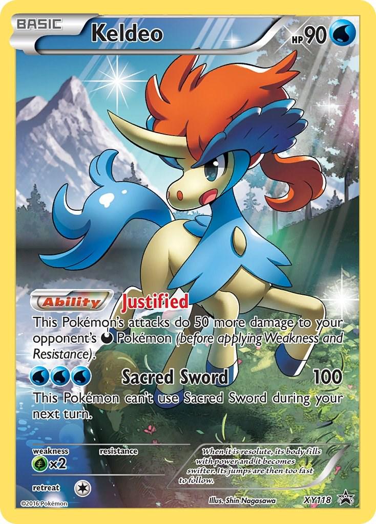 Keldeo #XY118 Pokemon Promo