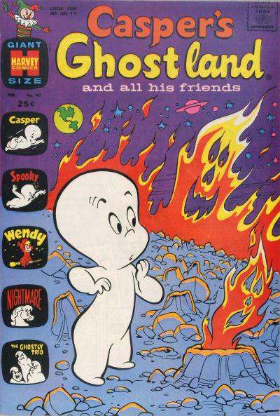 Casper's Ghostland #40 (1968) Comic Books Casper's Ghostland