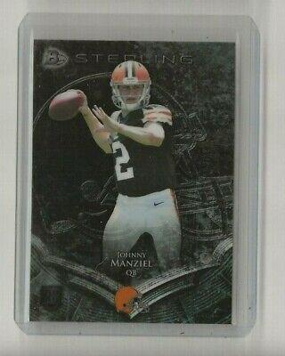 Johnny Manziel #4 Football Cards 2014 Bowman Sterling