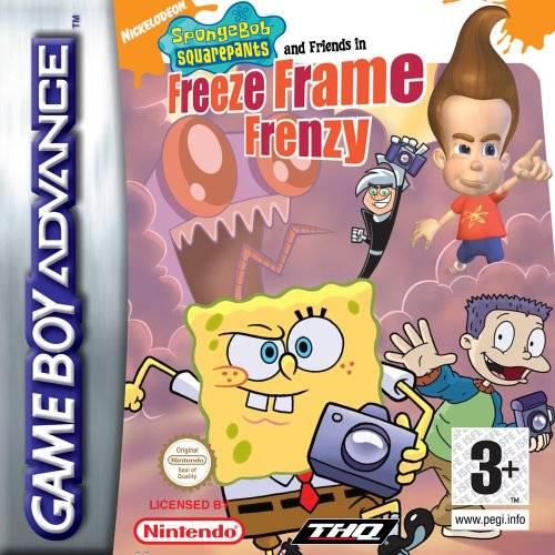 SpongeBob SquarePants and Friends: Freeze Frame Frenzy PAL GameBoy Advance