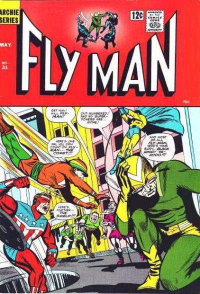 Adventures of the Fly #31 (1965) Comic Books Adventures of the Fly