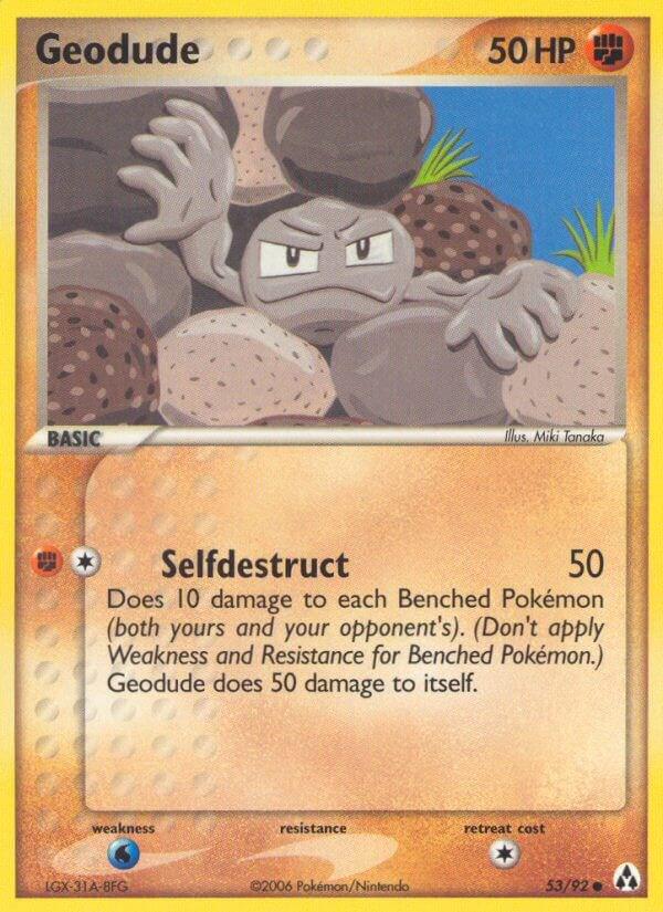 Geodude #53 Pokemon Legend Maker