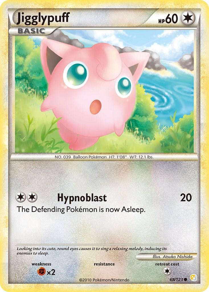Jigglypuff #68 Pokemon HeartGold & SoulSilver