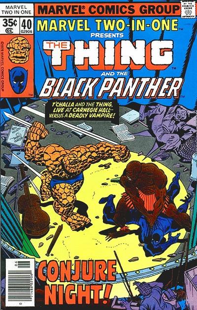 Marvel Two-in-One #40 (1978) Comic Books Marvel Two-In-One