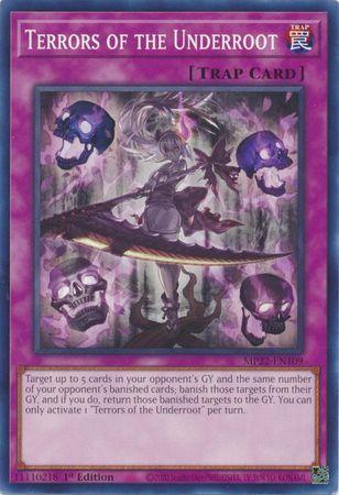 Terrors of the Underroot MP22-EN109 YuGiOh 2022 Tin of the Pharaoh's Gods Mega Pack