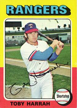 Toby Harrah (1975 Topps)