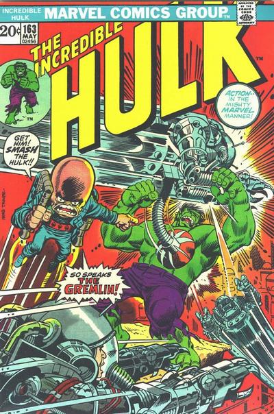 The Incredible Hulk #163 (1973) Comic Books Incredible Hulk