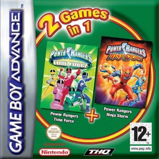 Power Rangers Double Pack PAL GameBoy Advance