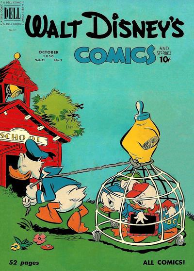 Walt Disney's Comics and Stories #121 (1950) Comic Books Walt Disney's Comics and Stories