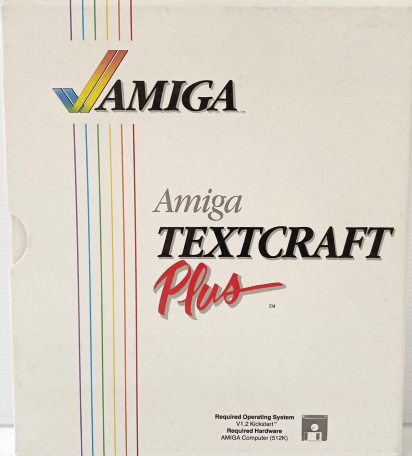 Amiga Textcraft Plus Amiga