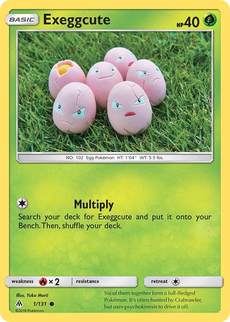 Exeggcute #1 Pokemon Forbidden Light