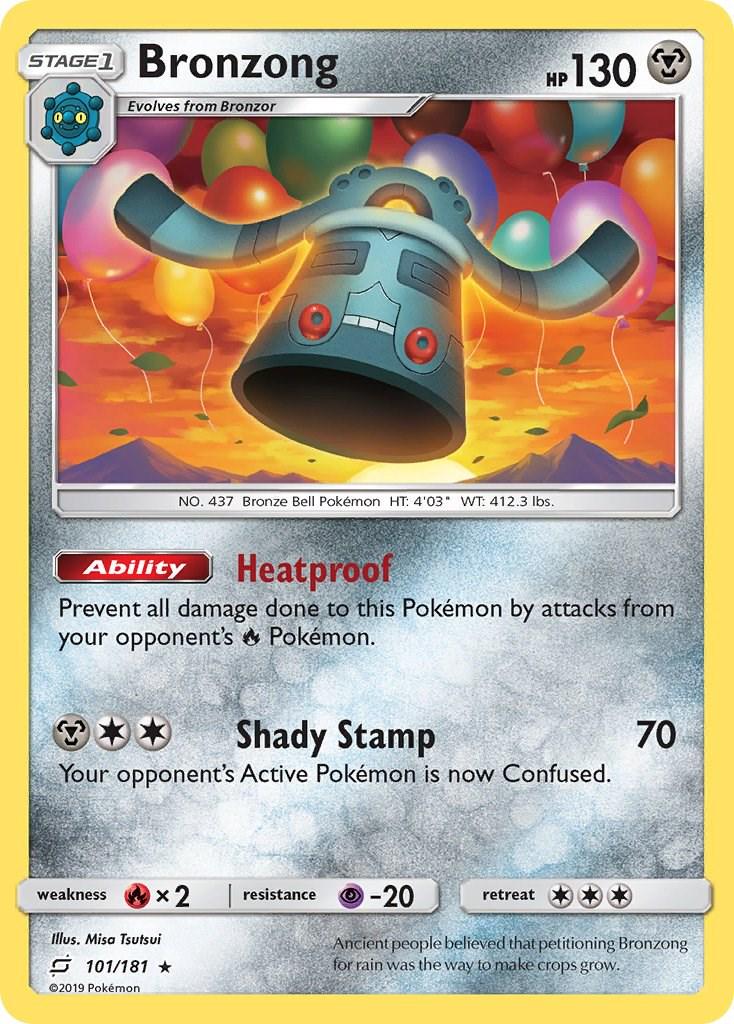Bronzong #101 Pokemon Team Up