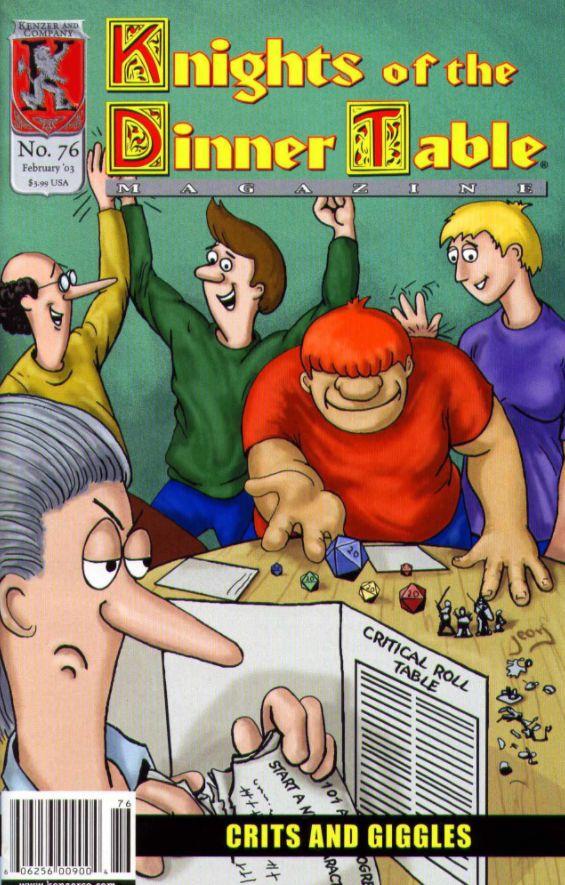 Knights of the Dinner Table #76 (2003) Comic Books Knights of the Dinner Table