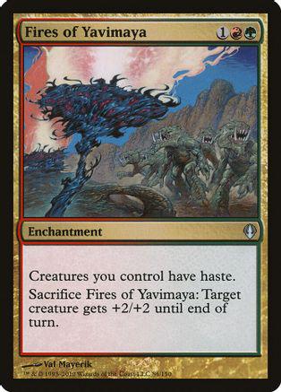 Fires of Yavimaya Magic Archenemy