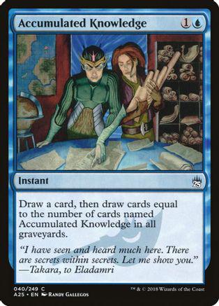 Accumulated Knowledge #40 Magic Masters 25