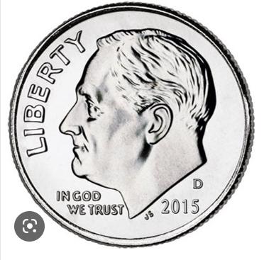 2015 D Coins Roosevelt Dime