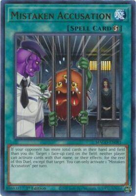 Mistaken Accusation MAGO-EN081 YuGiOh Maximum Gold