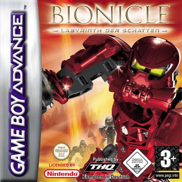 Bionicle: Maze of Shadows PAL GameBoy Advance