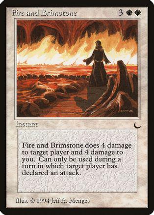 Fire and Brimstone Magic The Dark
