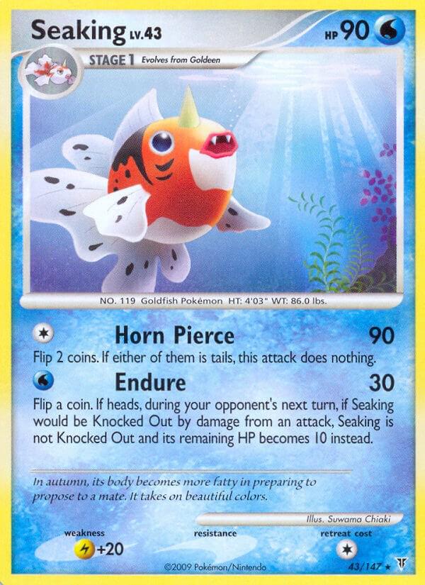 Seaking #43 Pokemon Supreme Victors