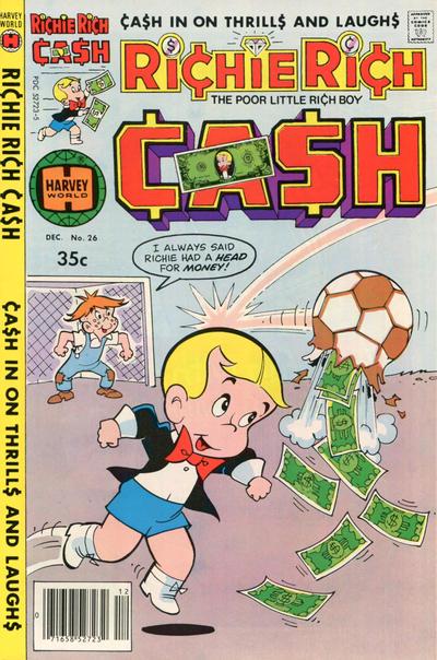 Richie Rich Cash #26 (1978) Comic Books Richie Rich Cash