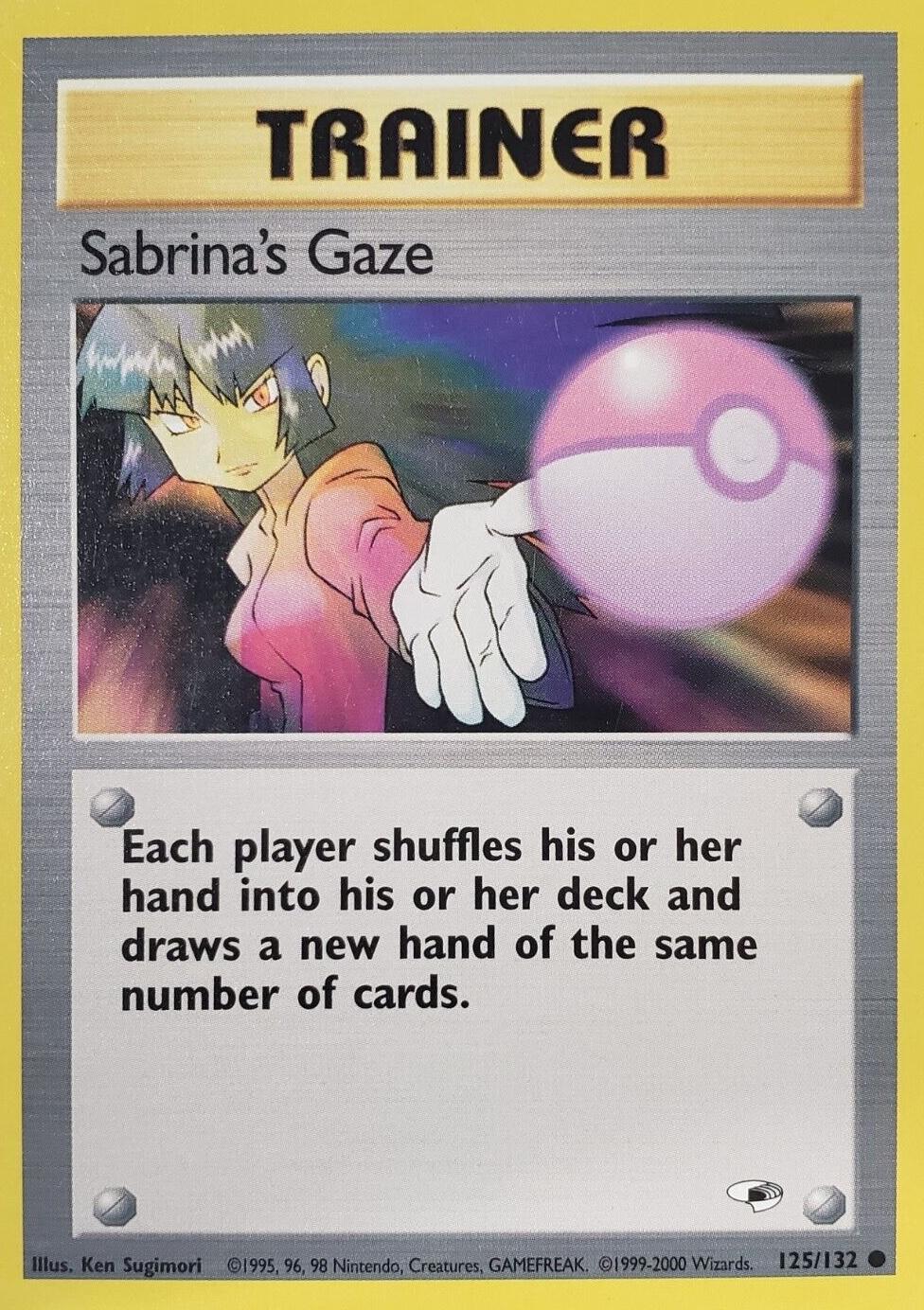 Sabrina's Gaze #125 Pokemon Gym Heroes