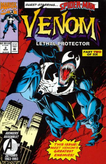 Venom: Lethal Protector #2 (1993) Cover Art