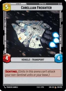 Corellian Fighter #250 Star Wars Unlimited: Spark of Rebellion