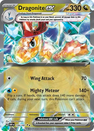 Dragonite ex #159 Cover Art