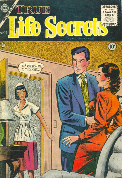 True Life Secrets #26 (1955) Comic Books True Life Secrets