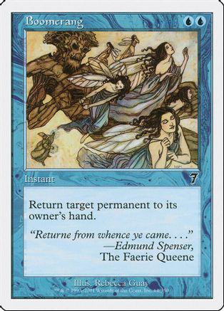 Boomerang Magic 7th Edition