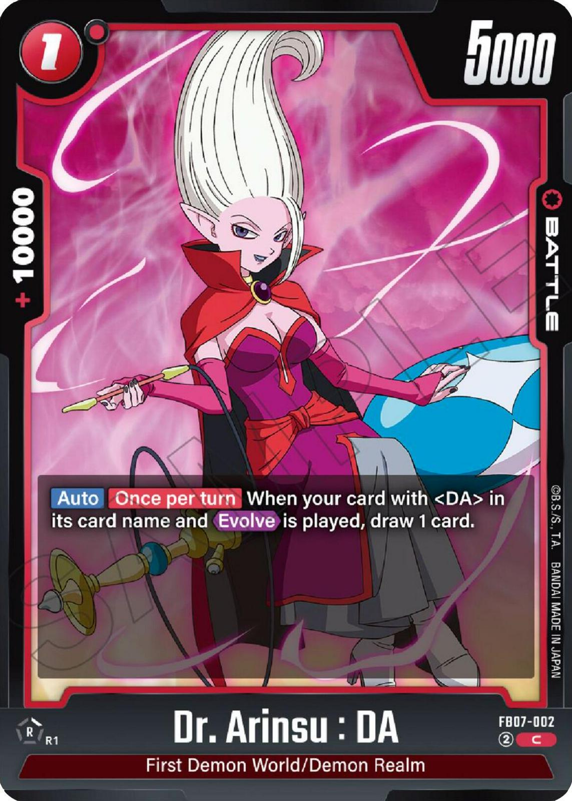 Dr. Arinsu: DA