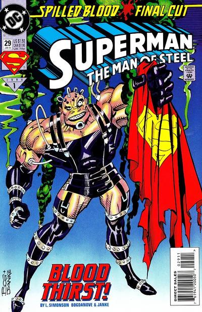 Superman: The Man of Steel #29 (1994) Comic Books Superman: The Man of Steel