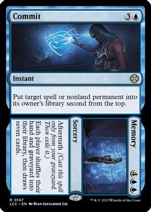 Commit // Memory #147 Magic Lost Caverns of Ixalan Commander