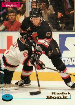 RADEK BONK #87 Hockey Cards 1996 SkyBox Impact