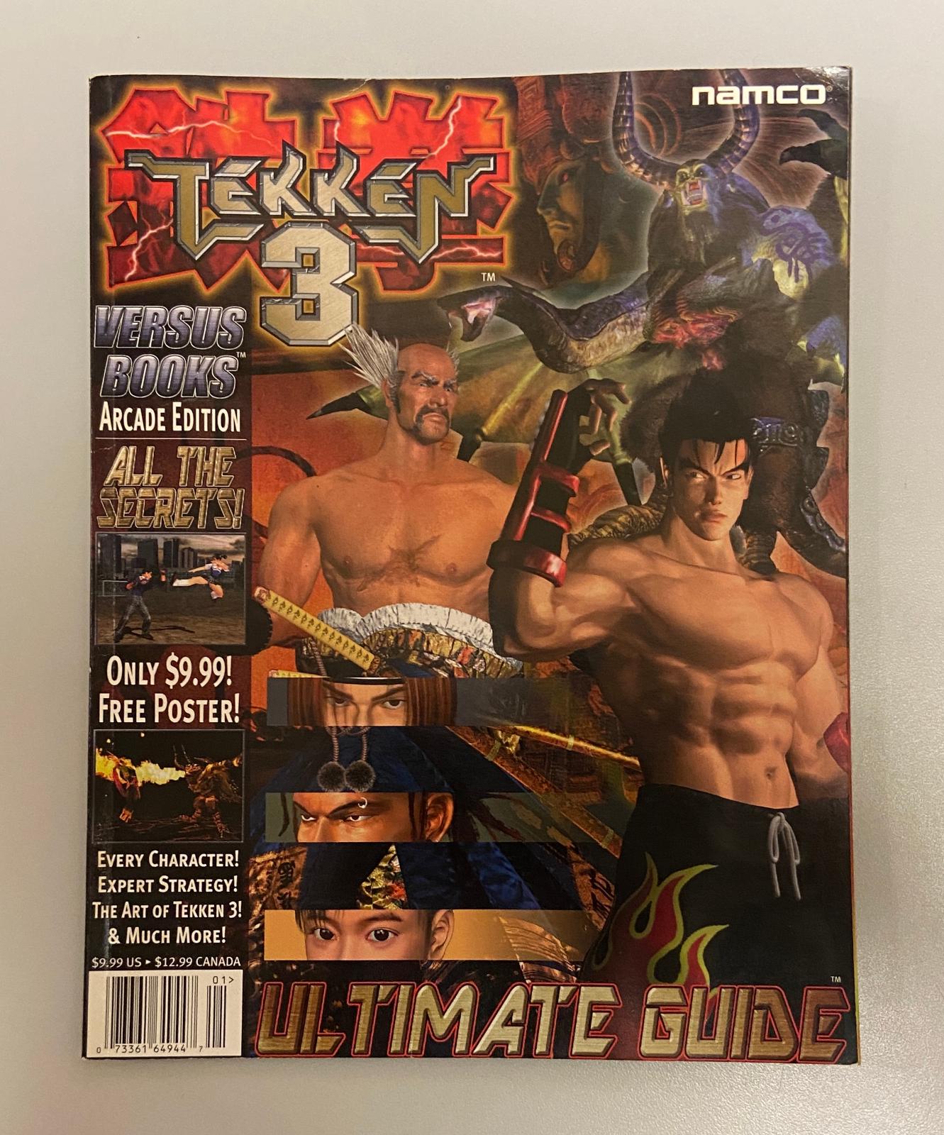 Tekken 3 Versus Books Arcade Edition Strategy Guide