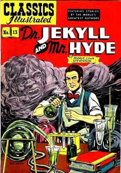 Dr. Jekyll and Mr. Hyde #13 (1949) Comic Books Classics Illustrated