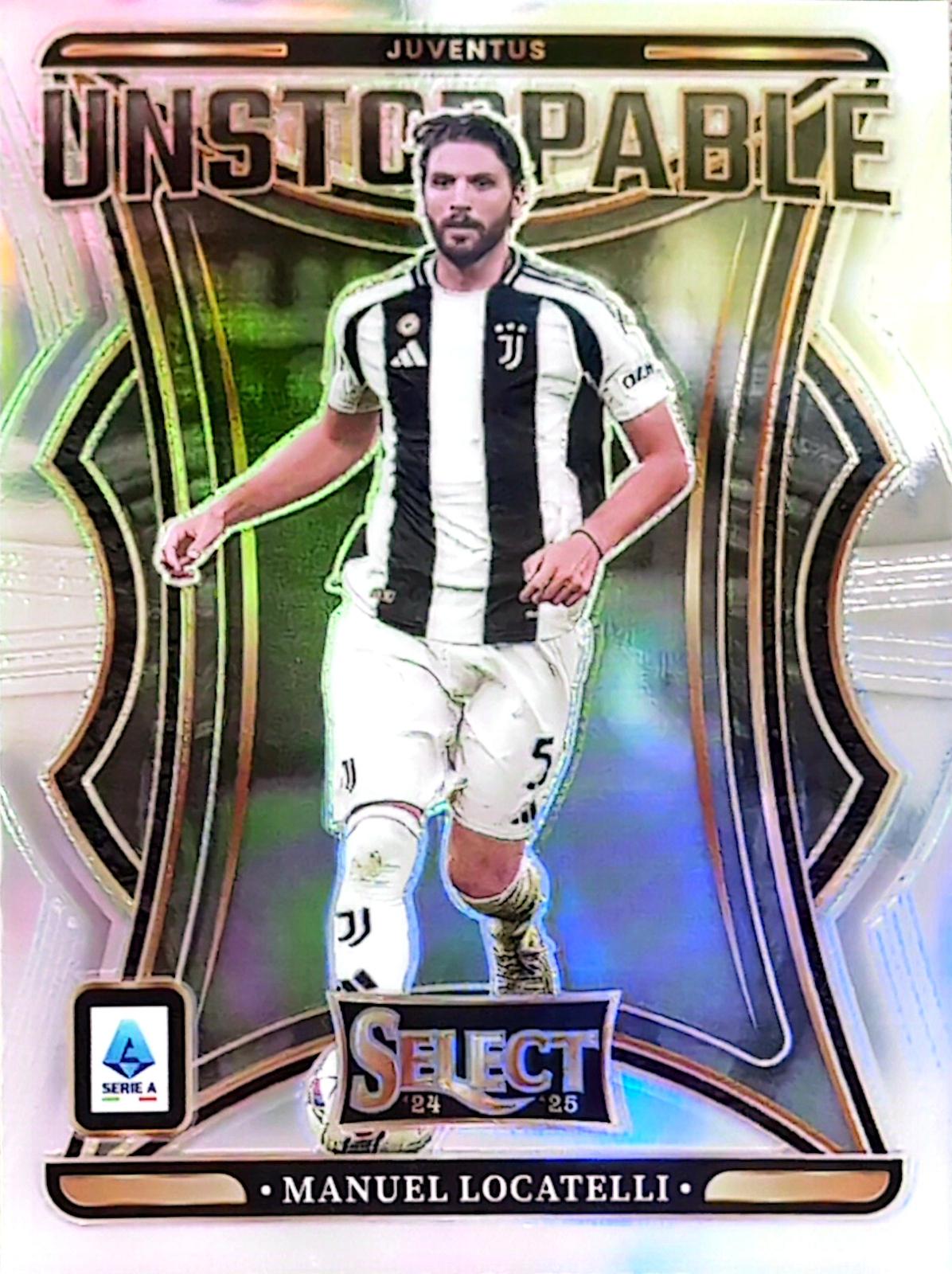 Manuel Locatelli #24 2024 Panini Select Serie A Unstoppable