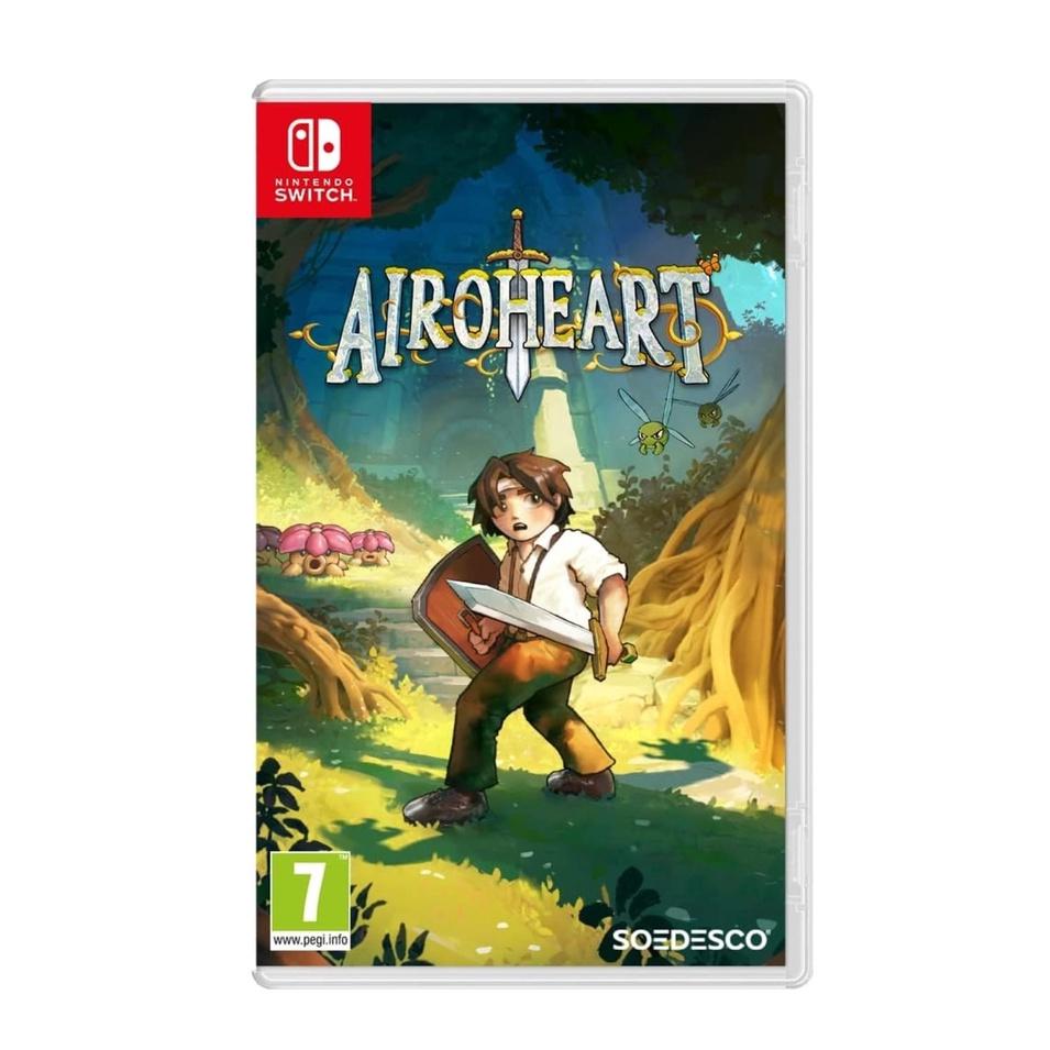 Carátula de Airoheart para Switch (edición PAL España)